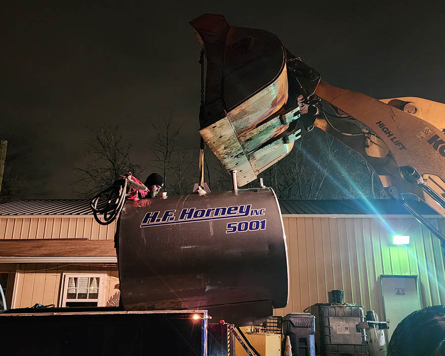 fuel tank transport